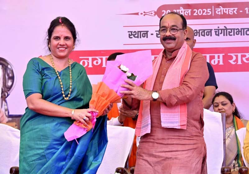 रायपुर : उप मुख्यमंत्री अरुण साव ने महतारी सिलाई केंद्र का किया शुभारंभ