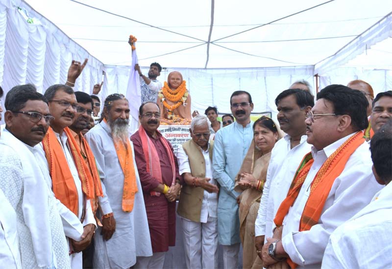 रायपुर : मिनीमाता का पूरा जीवन मानवता एवं जन कल्याण के लिए समर्पित – अरुण साव