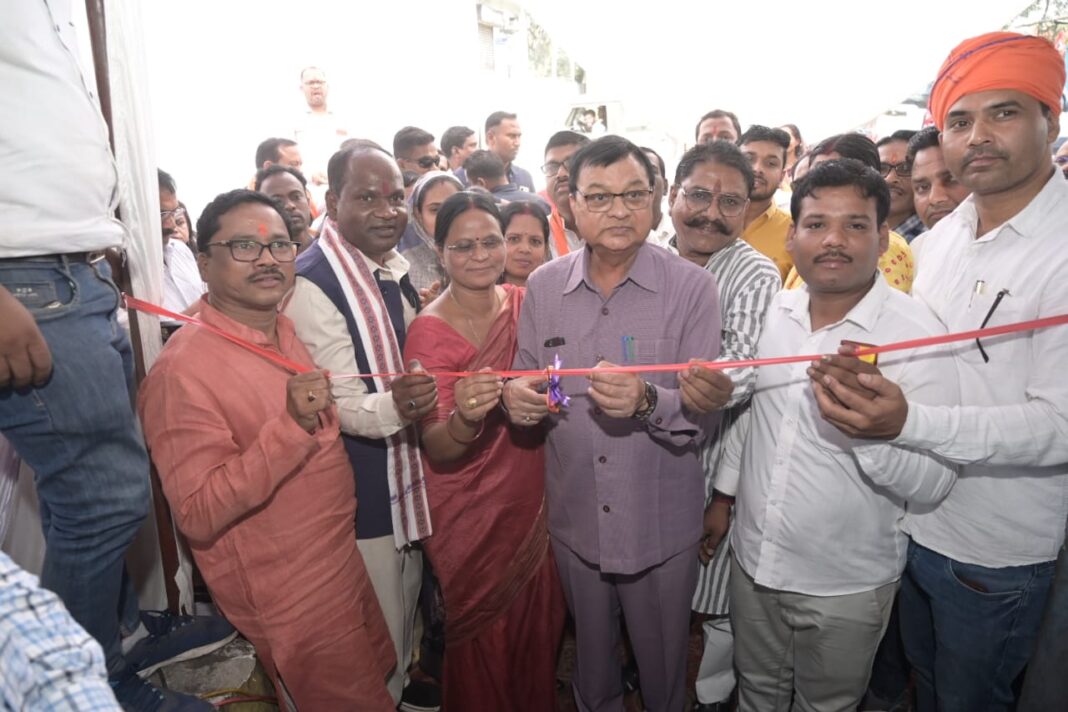 KORBA : दीपका में श्रम अन्न केंद्र का श्रम मंत्री लखन लाल देवांगन ने किया शुभारम्भ