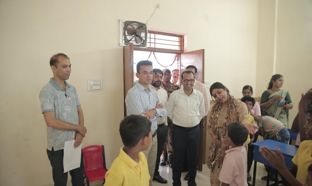 KORBA : आकांक्षी जिला प्रभारी संयुक्त सचिव नीरज बंसोड़ ने दिव्यांग आवासीय विद्यालय का किया निरीक्षण