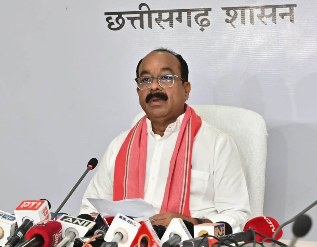 रायपुर : उप मुख्यमंत्री अरुण साव ने कैबिनेट की बैठक में लिए गए निर्णयों की जानकारी दी