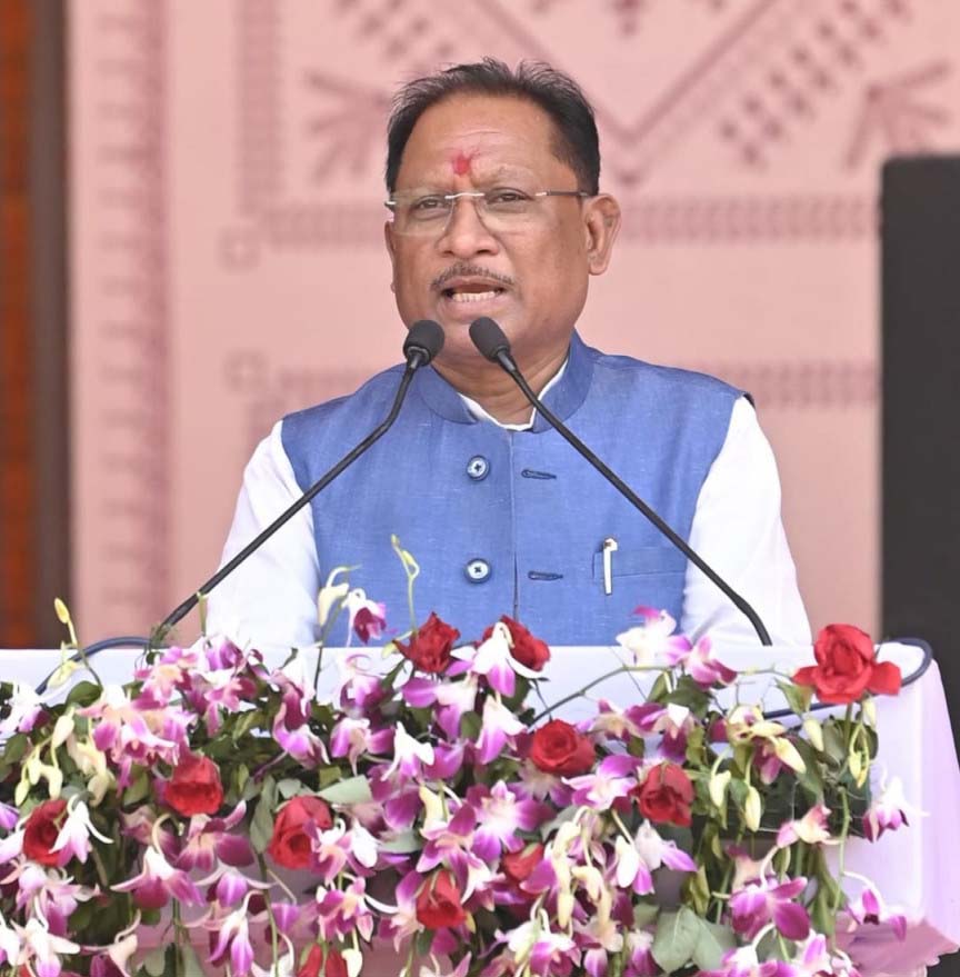 रायपुर : बस्तर के लोग अब विकास की ओर : नक्सलवाद के खात्मे के साथ लौटेंगे बस्तर के सुनहरे दिन – मुख्यमंत्री विष्णु देव साय
