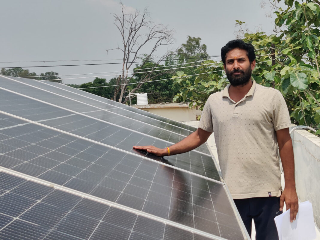रायपुर : ’पीएम सूर्य घर योजना से ओमप्रकाश उपाध्याय को मिली ऊर्जा स्वतंत्रता’