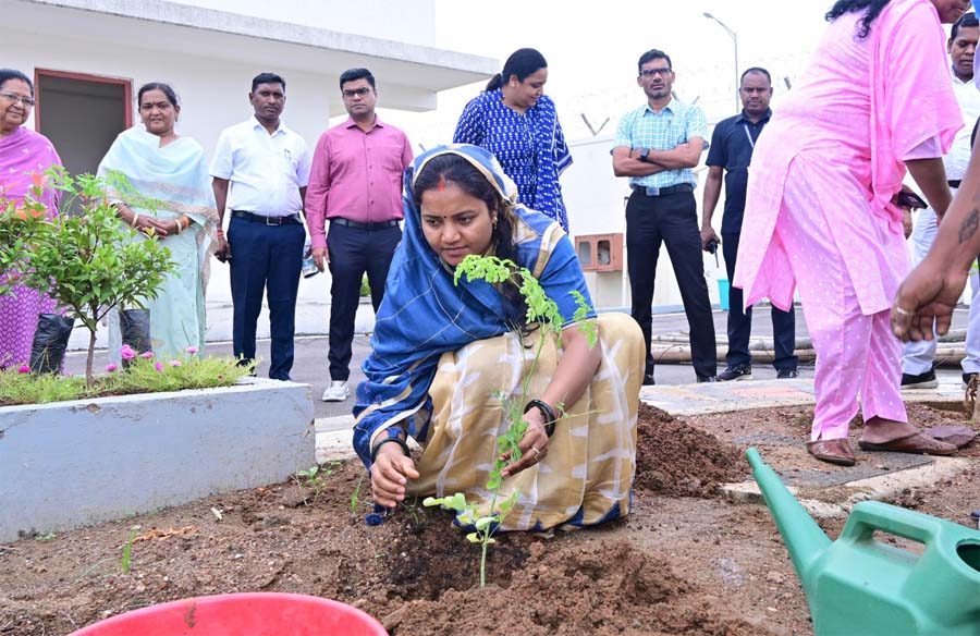 रायपुर : मंत्री लक्ष्मी राजवाड़े ने ‘मोर गोठ ल सुनगा, हर घर मुनगा अभियान’ का किया शुभारंभ