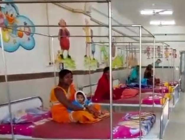रायपुर : जिला अस्पताल का एनआरसी बना कुपोषित बच्चों के लिए जीवनदाता