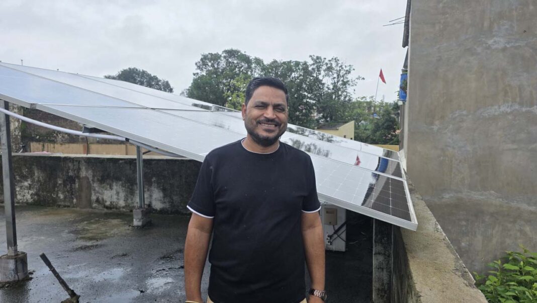 रायपुर : प्रधानमंत्री सूर्यघर-मुफ्त बिजली योजना से रमाकांत राय को मिली बड़ी राहत