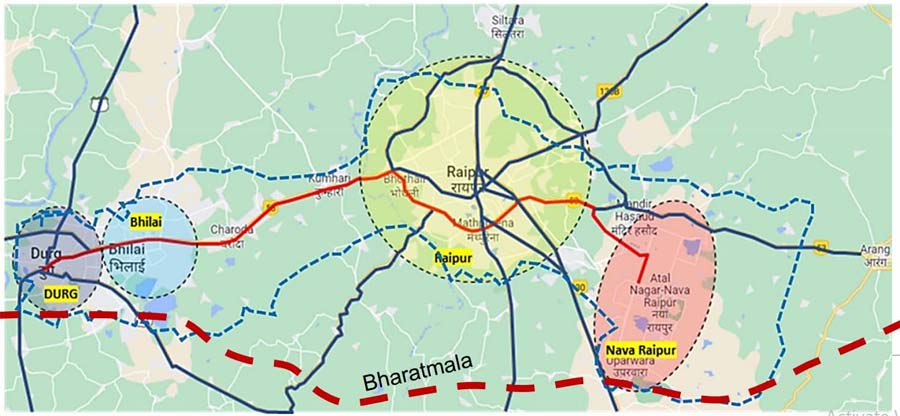 रायपुर : विशेष लेख : स्टेट कैपिटल रीजन : छत्तीसगढ़ का बनेगा नया ग्रोथ इंजन
