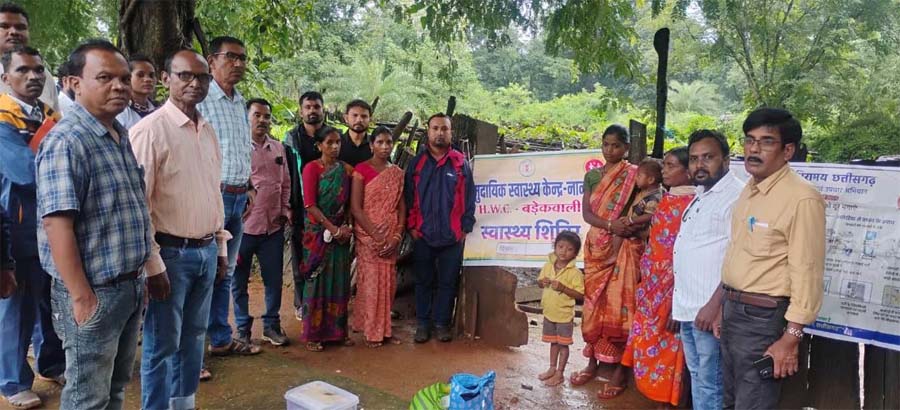 रायपुर : नागलसर ग्राम में दो दिवसीय स्वास्थ्य शिविर आयोजित