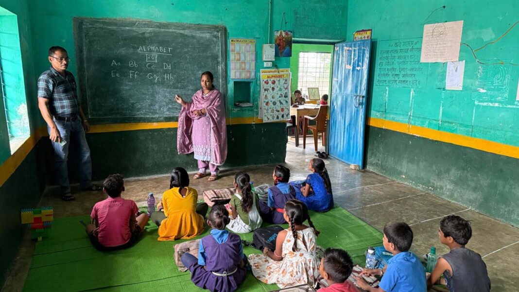 रायपुर : युक्तियुक्तकरण अभियान : एकल शिक्षकीय प्राथमिक शाला चमारी को मिले शिक्षक