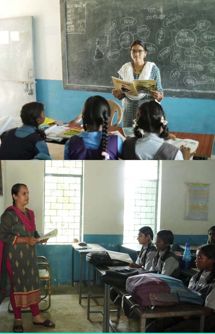 रायपुर : युक्तियुक्तकरण से कोरकोमा मिडिल स्कूल में पढ़ाई हुई नियमित