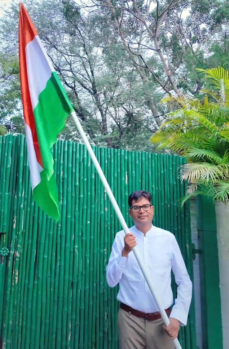 रायपुर : हर घर तिरंगा अभियान में शामिल हुए वित्त मंत्री ओ.पी. चौधरी