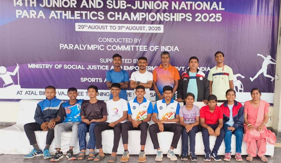रायपुर : दिव्यांग खिलाड़ियों ने बढ़ाया छत्तीसगढ़ का मान