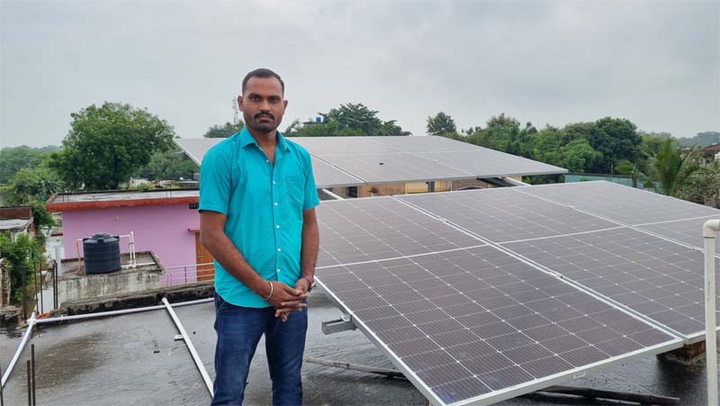 रायपुर : बिज़ली बिल की चिंता से मिली मुक्ति – सोमनाथ राकेश