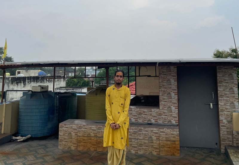 रायपुर : भगवान के दरबार में भी सूर्यघर योजना की दस्तक