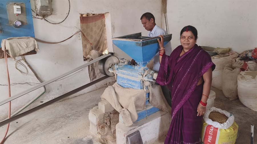 रायपुर : बिहान से अनिता की बदली किस्मत : हॉलर मिल, किराना एवं पत्तल-दोना व्यवसाय से बनी लखपति दीदी