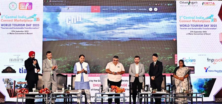 रायपुर : पर्यटन एवं संस्कृति मंत्री राजेश अग्रवाल ने किया ‘सेंट्रल इंडिया कनेक्ट मार्केट प्लेस’ का शुभारंभ