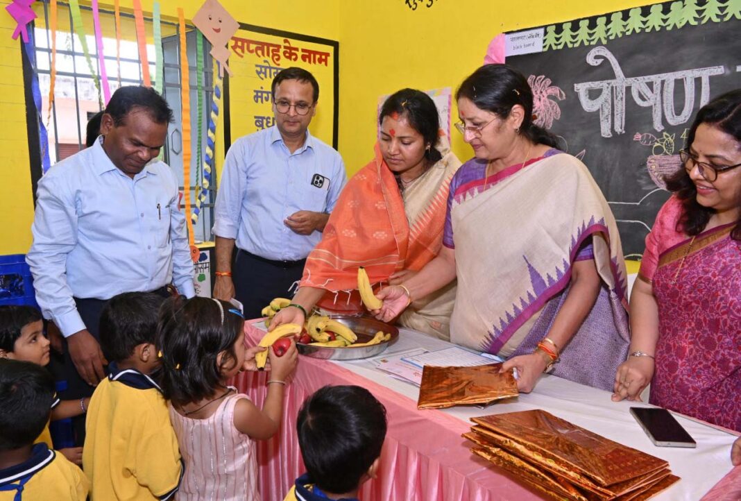 रायपुर : छत्तीसगढ़ में महिलाओं और बच्चों के विकास के प्रयास सराहनीय – केन्द्रीय मंत्री अन्नपूर्णा देवी