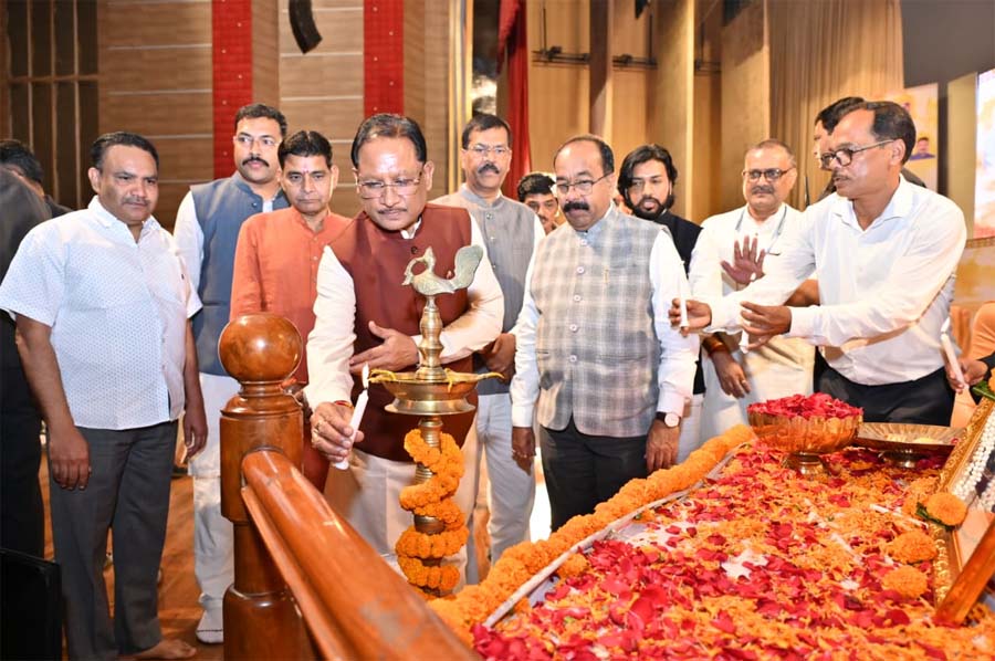 रायपुर : छत्तीसगढ़ की धरती सदा से रही है साहित्य और संस्कृति की धरा – मुख्यमंत्री विष्णु देव साय