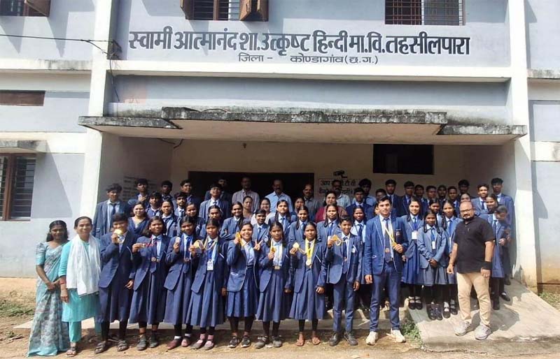 रायपुर : स्वामी आत्मानंद उत्कृष्ट विद्यालय, कोंडागांव ने जूडो में लहराया परचम