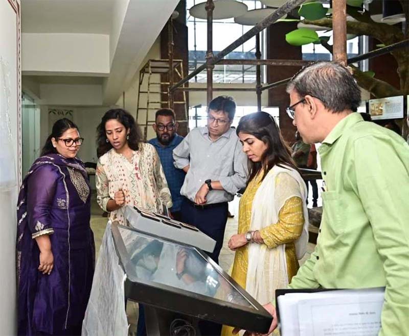 रायपुर : केन्द्रीय जनजातीय मंत्रालय के अधिकारियों ने की संग्रहालय की भव्यता और जीवंत प्रस्तुति की सराहना
