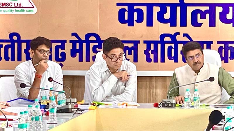 रायपुर : छत्तीसगढ़ में 1,390 करोड़ रुपए से अधिक के चार नए मेडिकल कॉलेजों समेत छह निर्माण कार्यों को मंजूरी