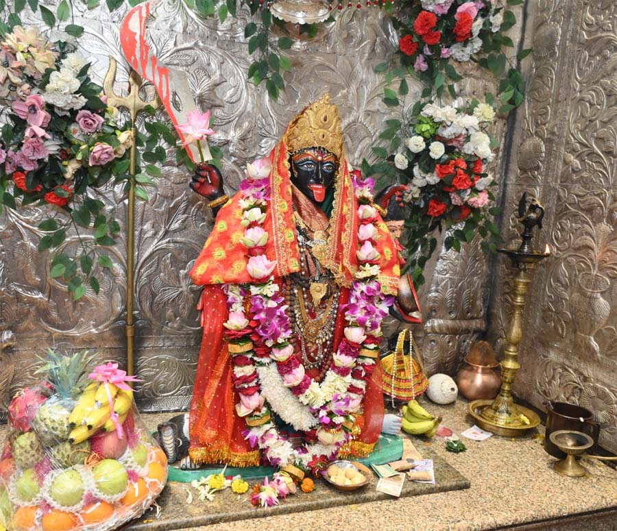 रायपुर : राज्यपाल डेका ने मां काली की पूजा अर्चना की