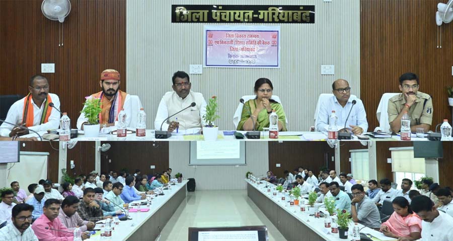 रायपुर : सांसद रूपकुमारी चौधरी की अध्यक्षता में दिशा की बैठक संपन्न