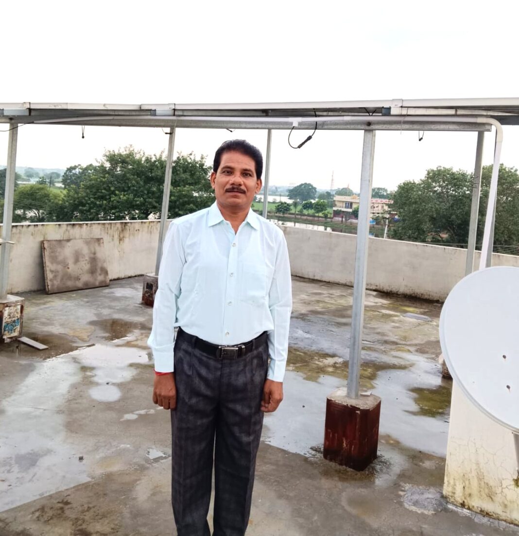 रायपुर : भारत सिंह साहू का विगत दो माह से बिजली बिल माइनस में