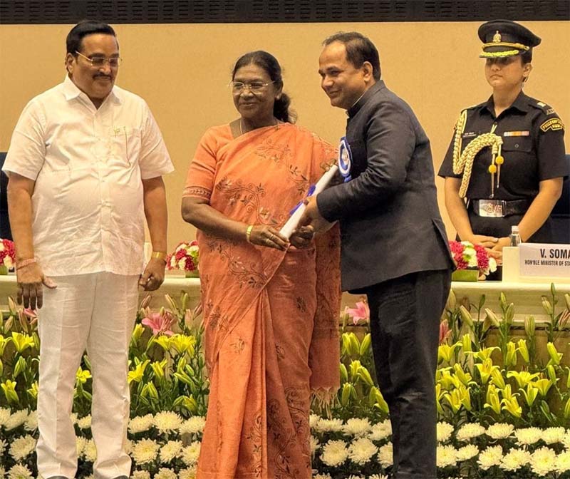 रायपुर : छत्तीसगढ़ को जल संरक्षण के क्षेत्र में उत्कृष्ट कार्यों के लिए राष्ट्रीय स्तर पर मिला सम्मान