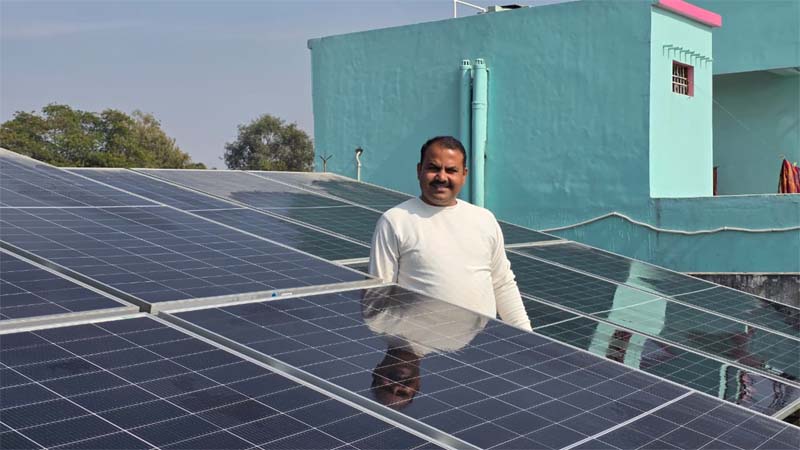 रायपुर : पीएम सूर्य घर-मुफ्त बिजली योजना से उपभोक्ता बने ऊर्जादाता