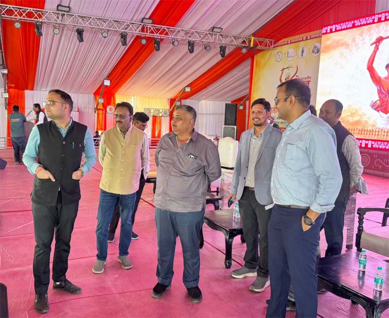 रायपुर : पर्यटन एवं संस्कृति मंत्री राजेश अग्रवाल ने किया राष्ट्रपति द्रौपदी मुर्मू के अम्बिकापुर दौरे की तैयारियों का निरीक्षण