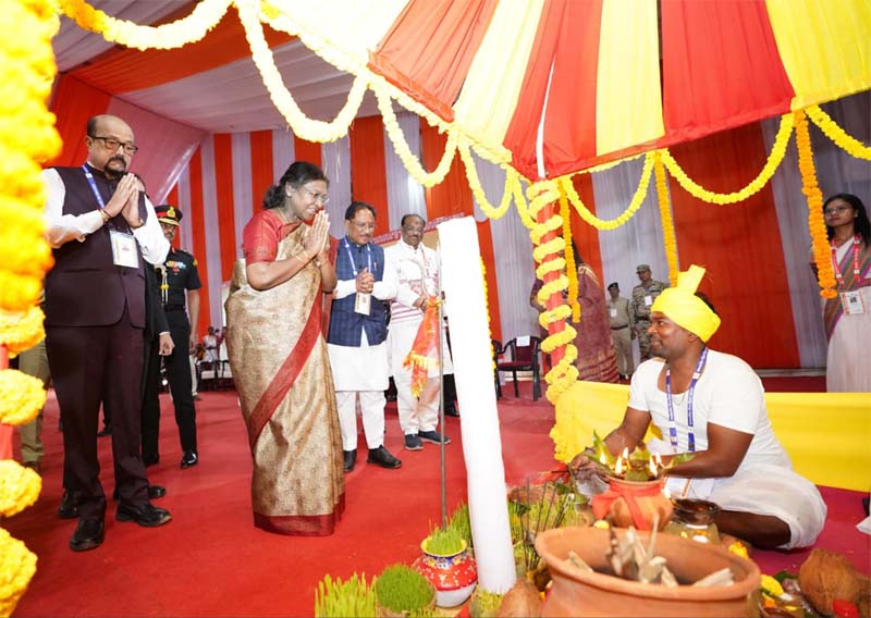 रायपुर : जनजातीय गौरव दिवस समारोह वर्ष 2025