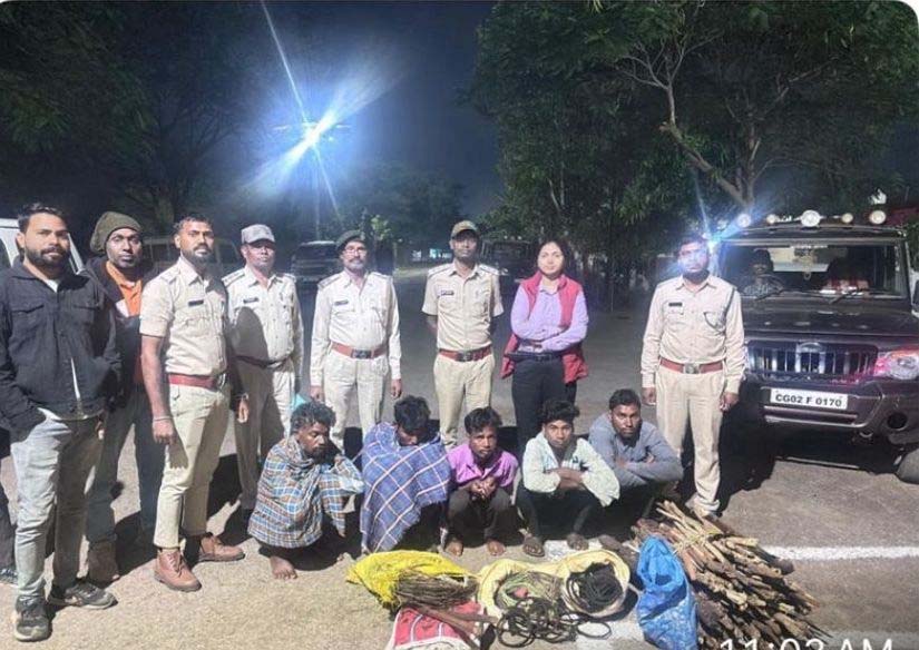 रायपुर : भोरमदेव अभ्यारण्य में वन विभाग की त्वरित कार्रवाई