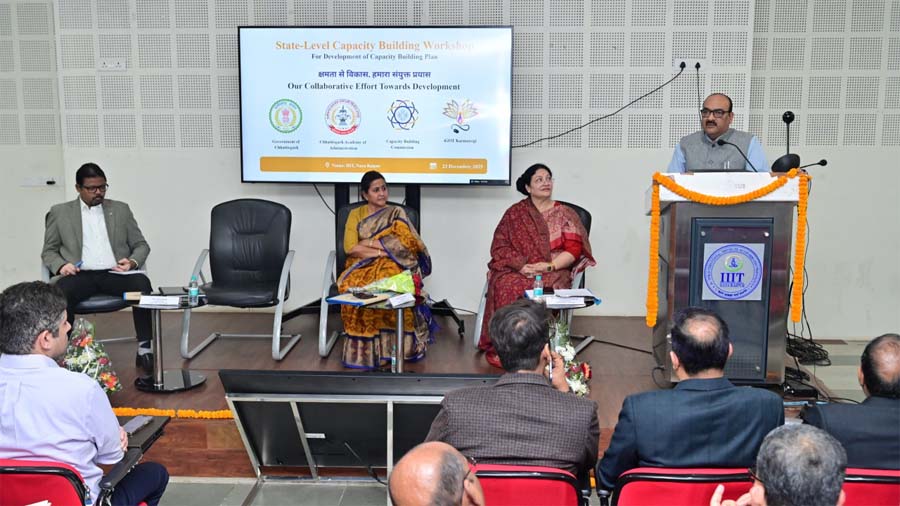 रायपुर : क्षमता विकास पर एक दिवसीय कार्यशाला सम्पन्न