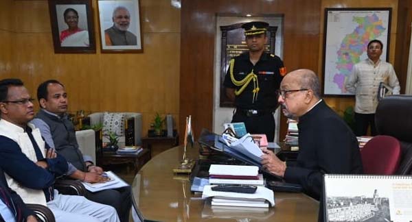 रायपुर : स्वतंत्रता सेनानियों और पूर्व सैनिकों की स्मृति संरक्षण के लिए राज्यपाल की पहल