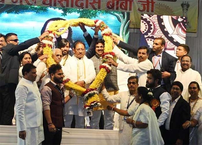 रायपुर : छत्तीसगढ़ सरकार बाबा गुरु घासीदास के बताए मार्ग पर चलकर सभी समाज के हित में कर रही है कार्य – मुख्यमंत्री विष्णु देव साय