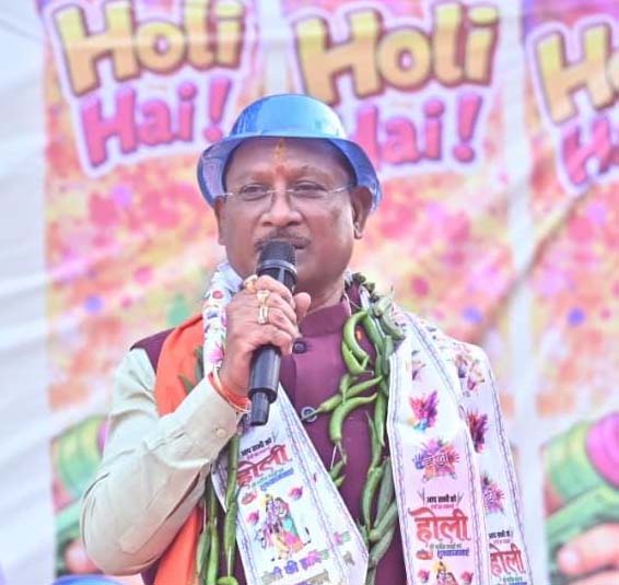 रायपुर : होली सद्भाव, अपनत्व और गिले-शिकवे भुलाने का पर्व है – मुख्यमंत्री विष्णु देव साय