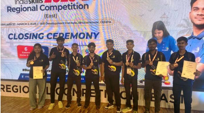 रायपुर : इंडिया स्किल 2025-26 में छत्तीसगढ़ को मिली ऐतिहासिक सफलता