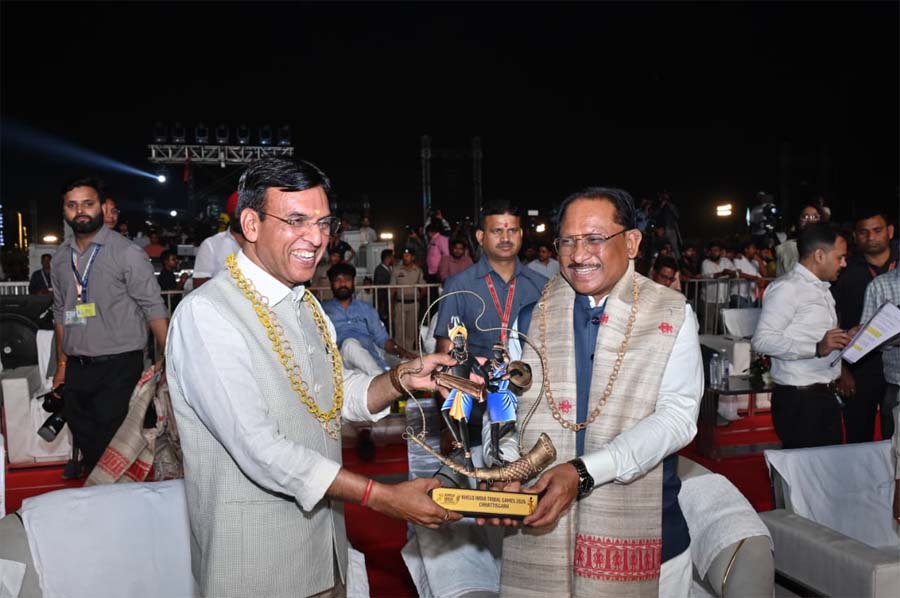 रायपुर : छत्तीसगढ़ में जनजातीय शक्ति का खेल महाकुंभ : देश के प्रथम ‘खेलो इंडिया ट्राइबल गेम्स 2026’ का भव्य शुभारंभ