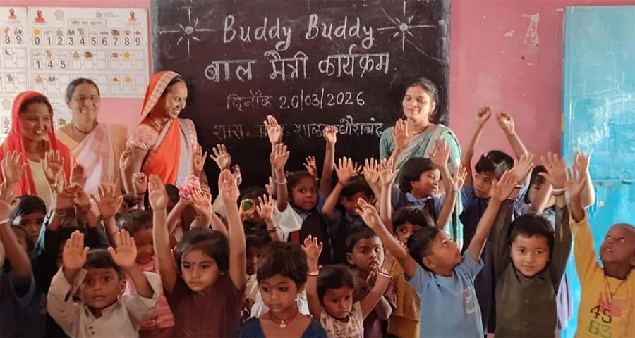 रायपुर : ‘बाल मैत्री (Buddy Buddy)’ पहल से आंगनबाड़ी से विद्यालय तक बच्चों का सफर हुआ आसान