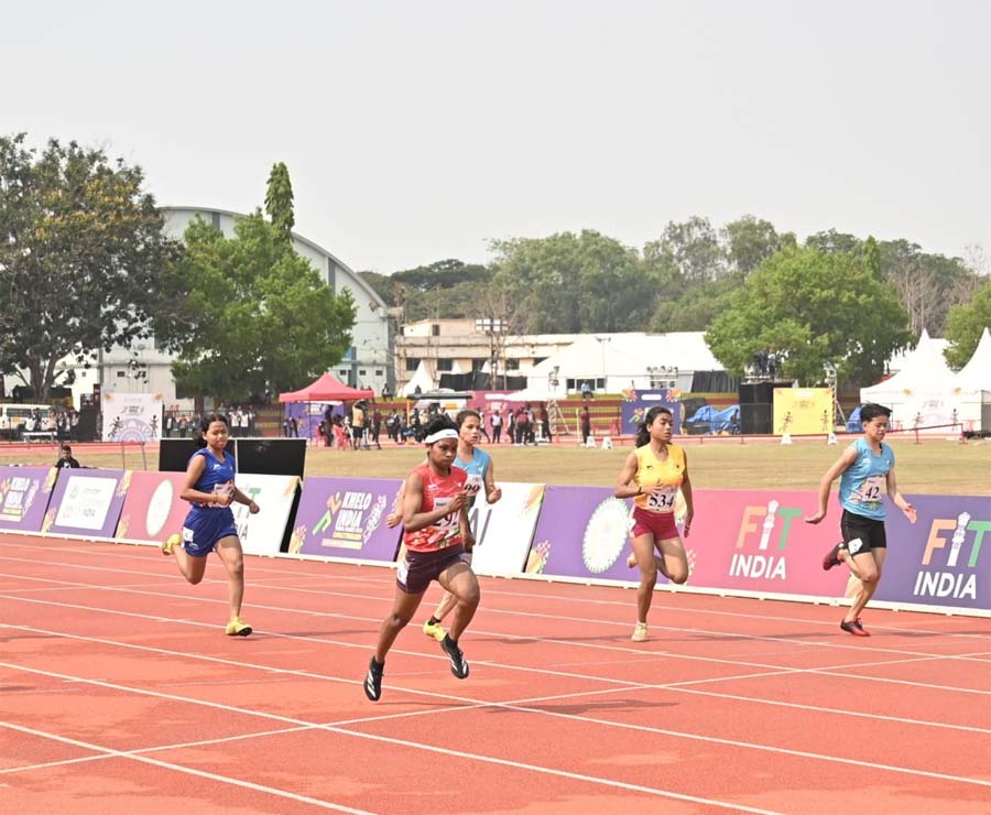 रायपुर : केआईटीजी 2026 (सातवां दिन राउंडअप) : झारखंड के शिव कुमार और पृथ्वी उरांव सबसे तेज धावक; छत्तीसगढ़ के सिद्धार्थ नागेश ने शॉट पुट में स्वर्ण, डिस्कस थ्रो में रजत जीता