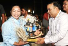 रायपुर : एशियन गेम्स का पदक जीतना मेरा अधूरा सपना – केआईटीजी उद्घाटन पर बोलीं मीराबाई चानू