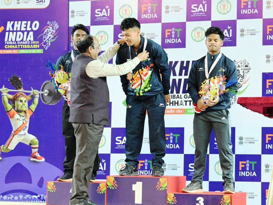 रायपुर : उप मुख्यमंत्री अरुण साव खेलो इंडिया ट्राइबल गेम्स देखने पहुंचे