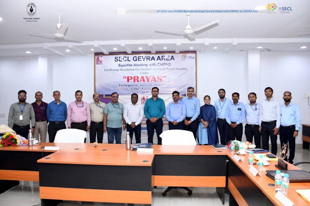 बिलासपुर : एसईसीएल सतर्कता की नज़र, ‘प्रयास’ का असर – 846 विधवा-परिजनों को मिला हक़