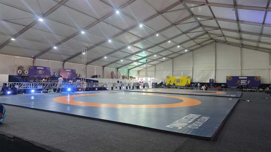 रायपुर : खेलो इंडिया ट्राइबल गेम्स 28 मार्च से सरगुजा में : अंबिकापुर के गांधी स्टेडियम में 30 राज्यों के 144 रेसलर्स दिखाएंगे दमखम