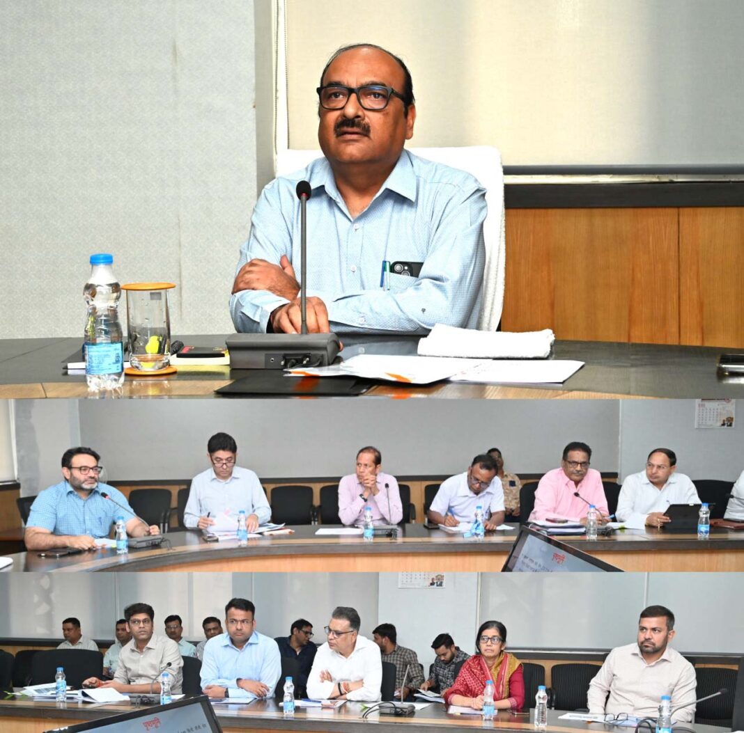 रायपुर : परियोजना निर्माण एवं क्रियान्वयन समिति की बैठक सम्पन्न