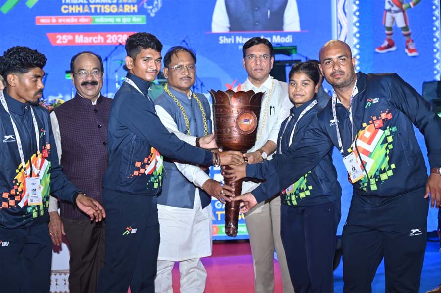 रायपुर : छत्तीसगढ़ में जनजातीय शक्ति का खेल महाकुंभ : देश के प्रथम ‘खेलो इंडिया ट्राइबल गेम्स 2026’ का भव्य शुभारंभ