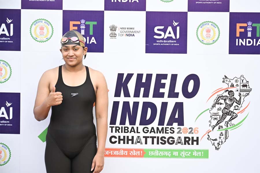 रायपुर : खेलो इंडिया ट्राइबल गेम्स (पहला दिन) : कर्नाटक के धनीश एन और ओडिशा की अंजलि मुंडा ने जीते पहले स्वर्ण, छत्तीसगढ़ ने भी खोला खाता