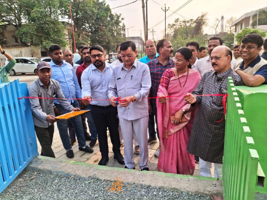 कोरबा में शहर सौदंर्यीकरण को मिल रहा नित नया आयाम