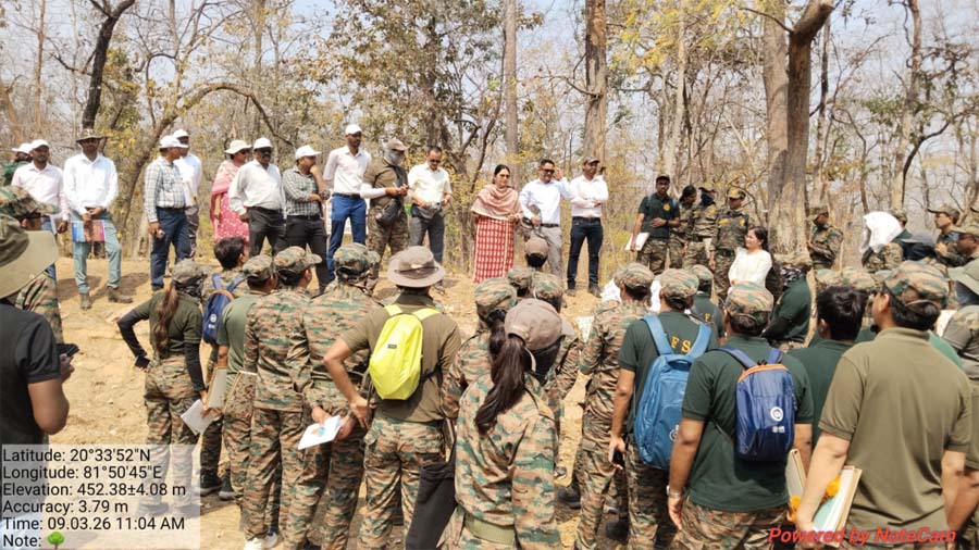 रायपुर : प्रशिक्षु आईएफएस अधिकारियों ने छत्तीसगढ़ में भू-जल संरक्षण कार्यों का किया अध्ययन